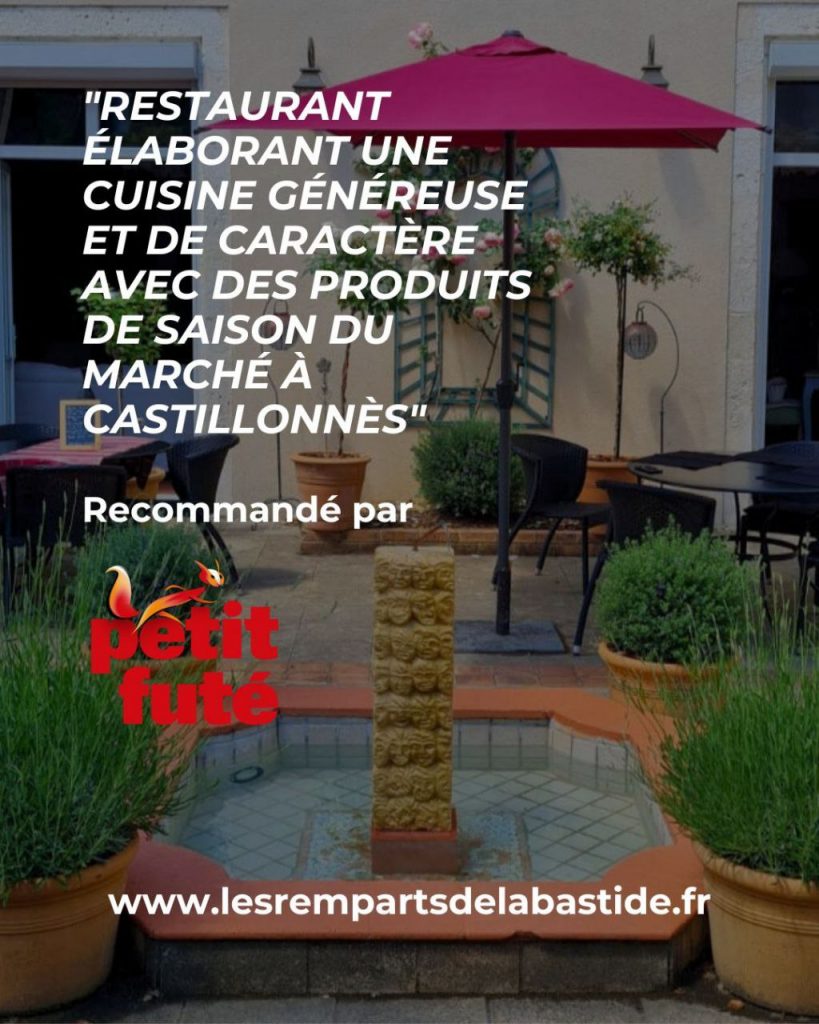 les remparts de la bastide de castillonnes recommandé par le petit futé